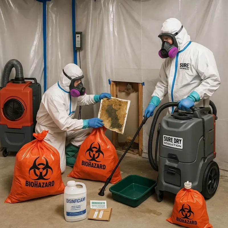Contaminated Water Handling Protocols process in Larch Way, WA